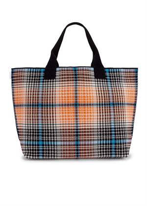 Knit easy shopper medium Mandarin Orange C2080045 Ganni 